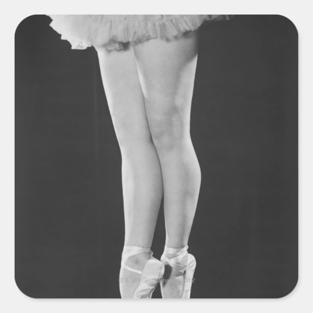 Adesivo Quadrado Ballerina (Frente)