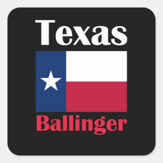 Adesivo Quadrado Ballinger TX