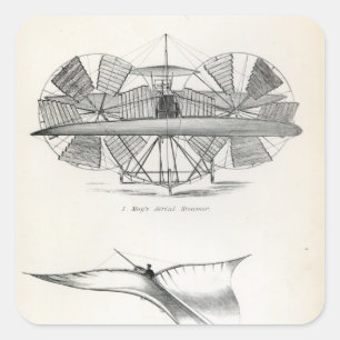 Adesivo Quadrado Balões