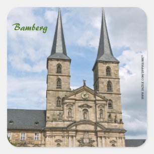Adesivo Quadrado Bamberg Stickers