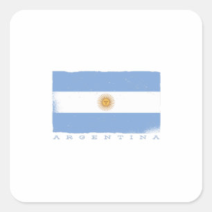 Adesivo Quadrado Bandeira da ARGENTINA