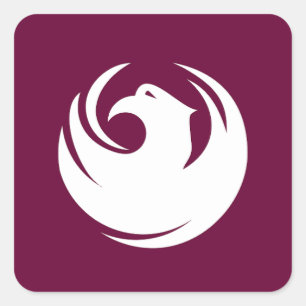 Adesivo Quadrado Bandeira de Phoenix, Arizona