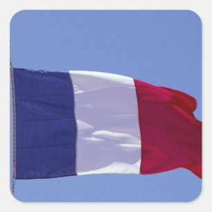 Adesivo Quadrado bandeira francesa
