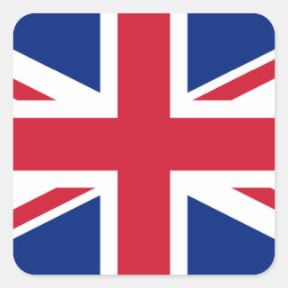 Adesivo Quadrado Bandeira Nacional do Reino Unido