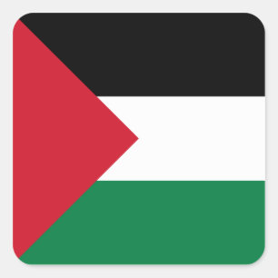 Adesivo Quadrado Bandeira Palestina