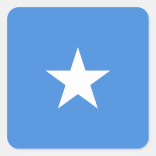 Adesivo Quadrado Bandeira somaliana