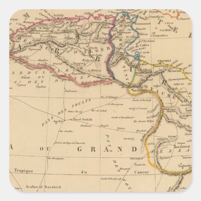 Adesivo Quadrado barbaridade (Frente)