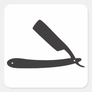 Adesivo Quadrado barbeador