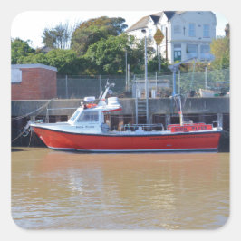 Adesivo Quadrado Barco Charter High Flyer