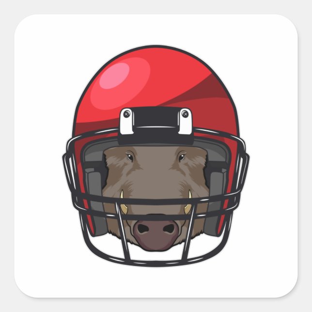 Adesivo Quadrado Barco no Futebol (Frente)