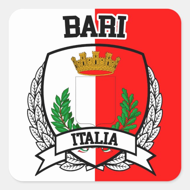 Adesivo Quadrado Bari (Frente)