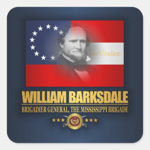 Adesivo Quadrado Barksdale (patriota do sul)