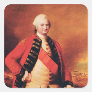 Adesivo Quadrado Baron Clive de Robert Clive ø, c.1773