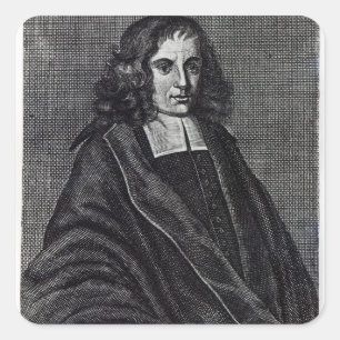 Adesivo Quadrado Baruch de Spinoza
