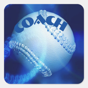 Adesivo Quadrado Baseball