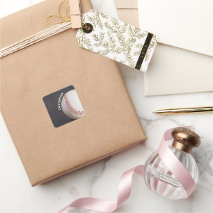 Adesivo Quadrado Baseball Personalizado