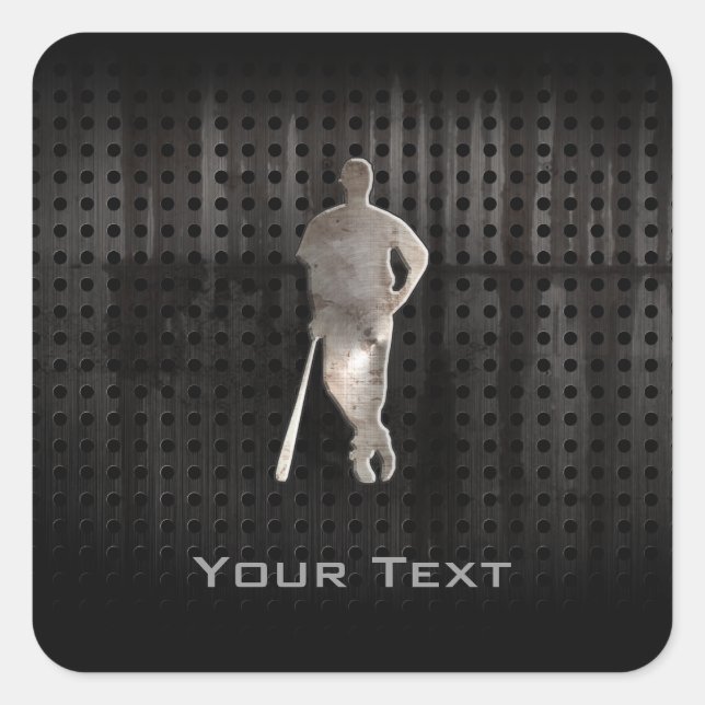 Adesivo Quadrado Baseball resistente (Frente)