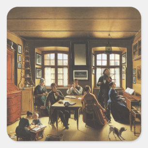 Adesivo Quadrado Basel Family Concert de Sebastian Gutzwiller