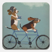 Basset Hound Tandem