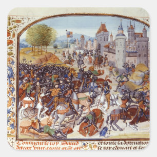 Adesivo Quadrado Batalha da Cruz de Neville das Centenas