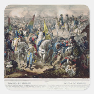 Adesivo Quadrado Batalha de Marengo 14 de junho de 1800