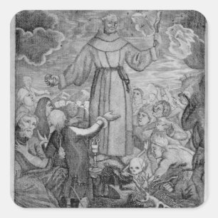 Adesivo Quadrado Batalha Junipero Serra