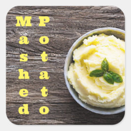 Adesivo Quadrado Batata lavada