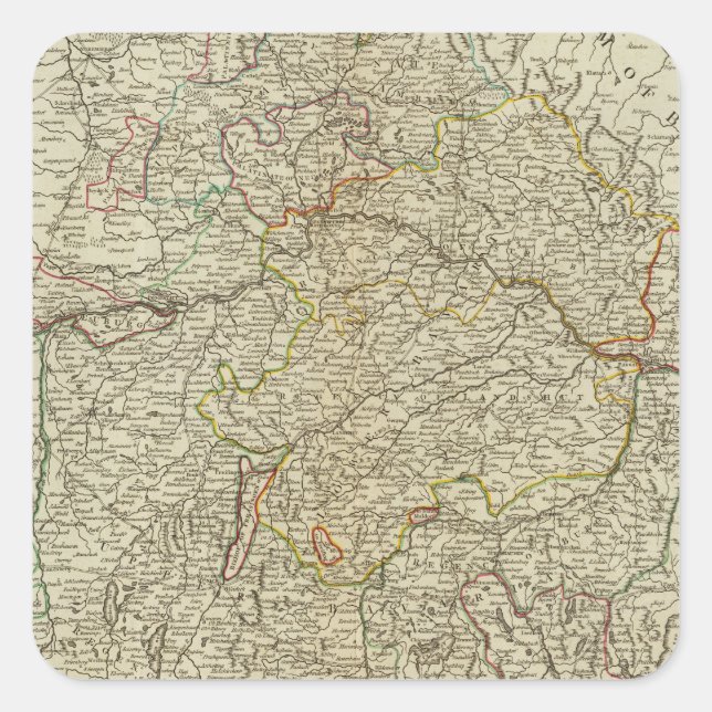 Adesivo Quadrado Baviera 2 (Frente)