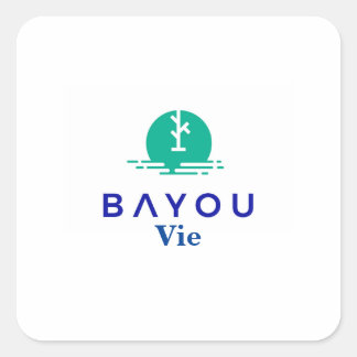 Adesivo Quadrado Bayou Vie Stickers