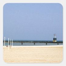 Beacon Light, do lago Michigan Shores