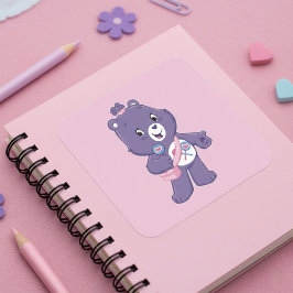 Adesivo Quadrado Bear