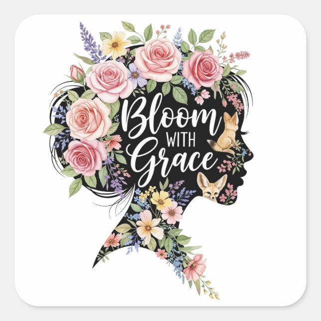 Adesivo Quadrado Bebê (Frente)