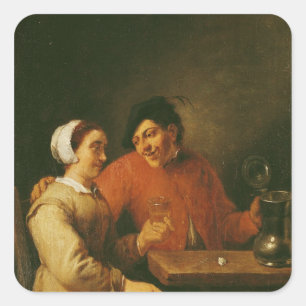 Adesivo Quadrado Bebedores