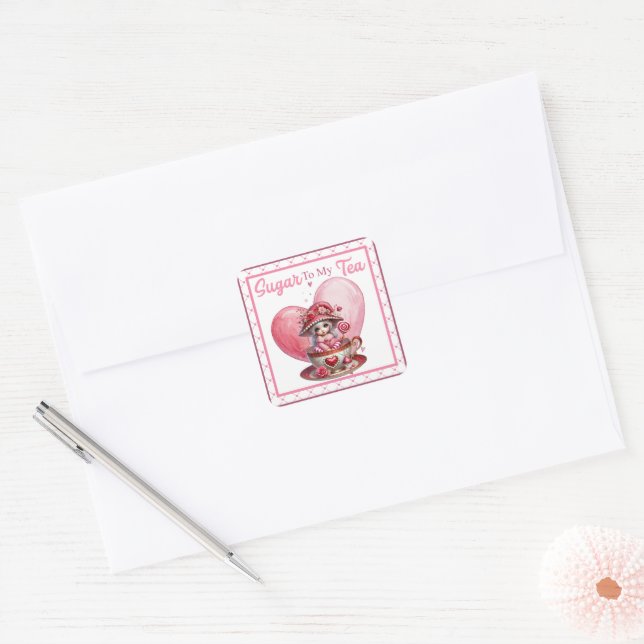Adesivo Quadrado Bebês Fofinhos (Envelope)