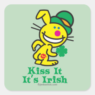 Adesivo Quadrado Beije-o