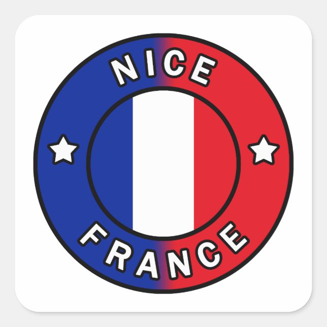 Adesivo Quadrado Bela França (Frente)