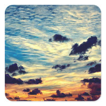 Bela Vinheta de Céu Quadrado