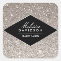 Beleza de Silver Glitter e Glamor