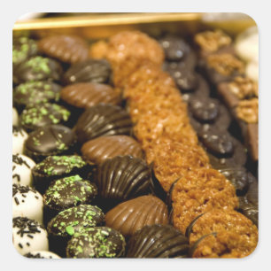 Adesivo Quadrado Bélgica, Bruxelas. World famosa Bélgica