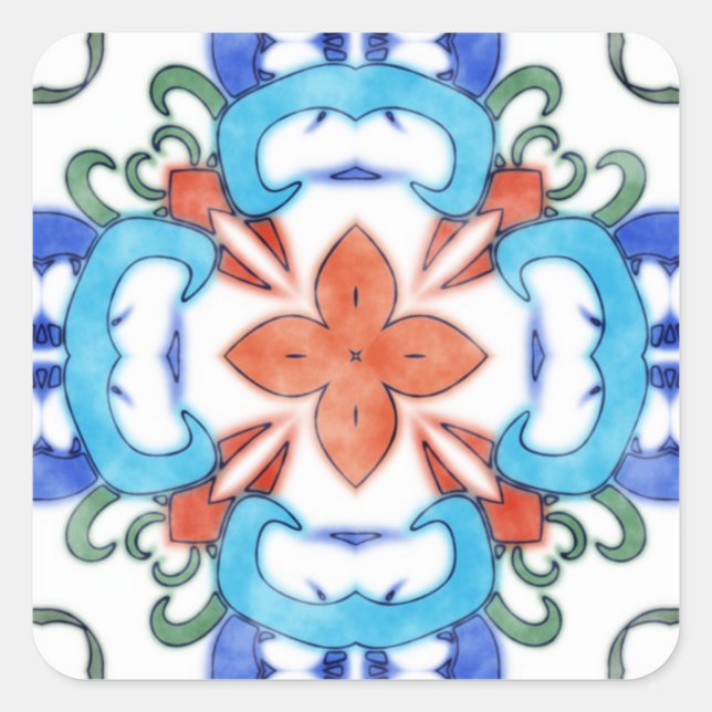 Adesivo Quadrado Belinda (Frente)