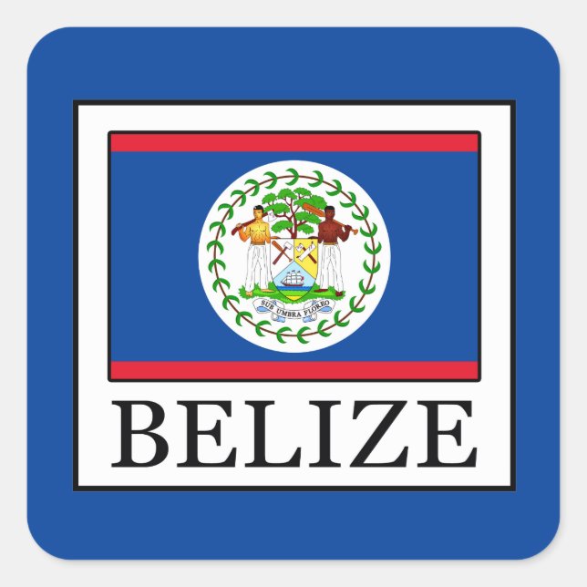 Adesivo Quadrado Belize (Frente)