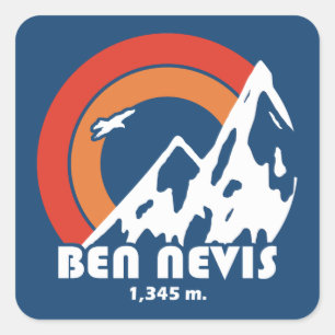Adesivo Quadrado Ben Nevis Sun Eagle