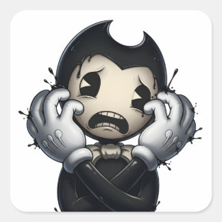Adesivo Quadrado Bendy Sticker | Bendy and the Ink Machine Vinyl Ch