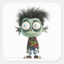 Benny de olhos insetos - Criança de zombie Quirky