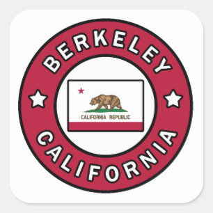 Adesivo Quadrado Berkeley Califórnia