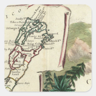 Adesivo Quadrado Bermuda