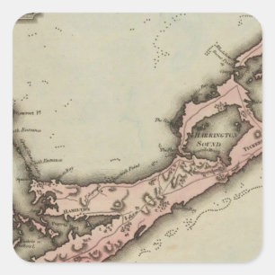 Adesivo Quadrado Bermudas