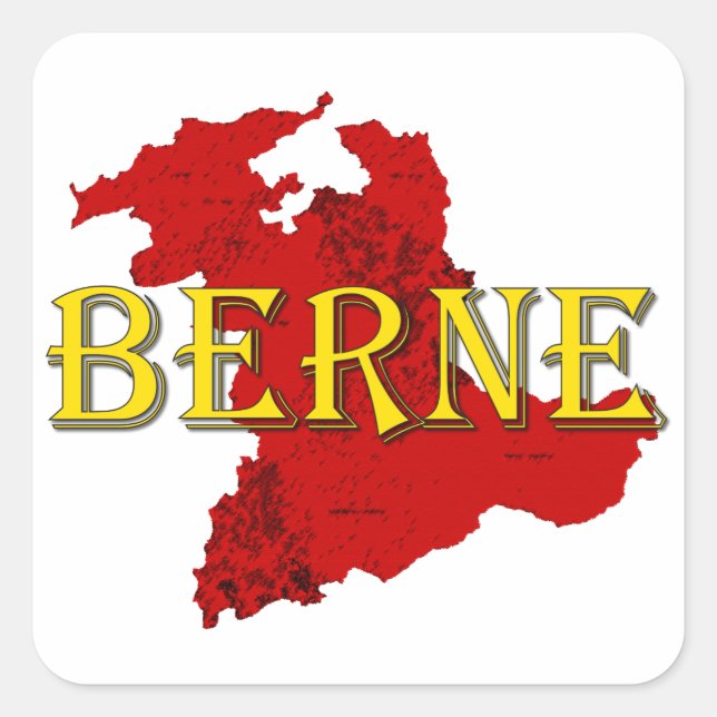 Adesivo Quadrado Bern (Frente)