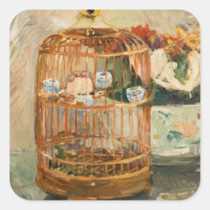 Adesivo Quadrado Berthe Morisot - A Gaiola