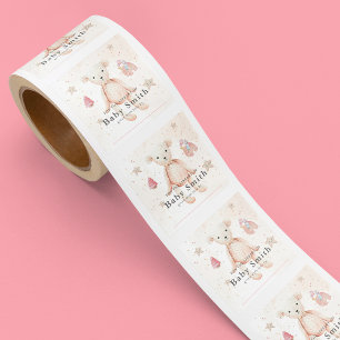 Adesivo Quadrado Biblioteca de Chás de fraldas de Brinquedos de Can